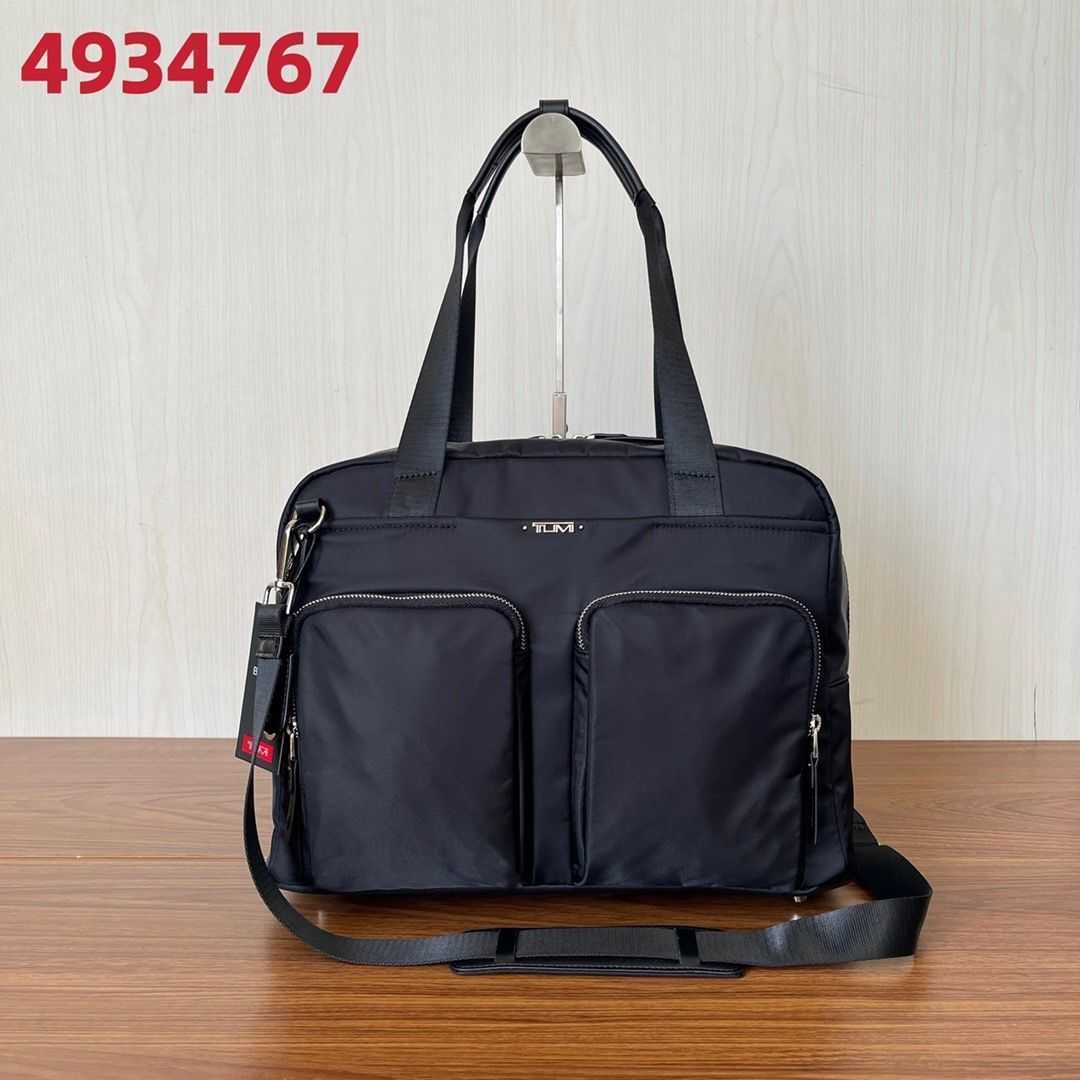 

designer bag TUMI Tuming 4934767 Series Nylon Women's Crossbody Bag Travel Small Straddle Bag Casual Light One Shoulder Crossbody Bag, Black