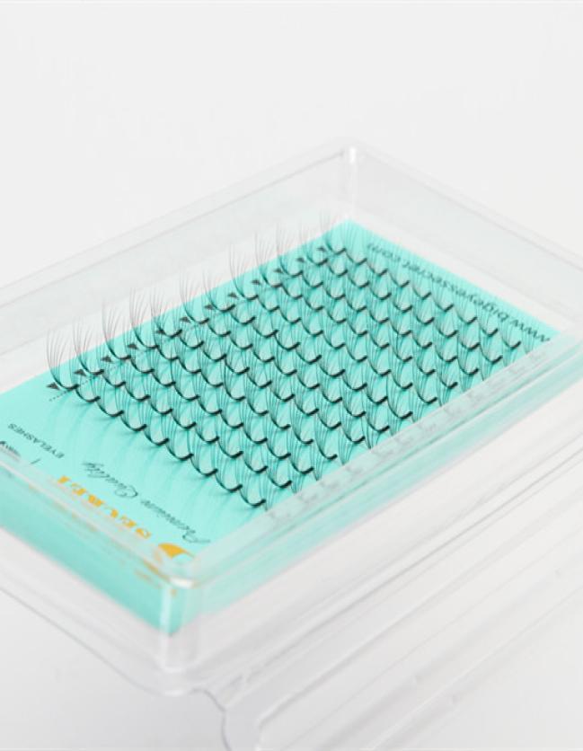 

2019 Big eye039s secert Pre Made Fans 5D Volume Lashes Eyelashes Extensions 007 mm Thickness9616832