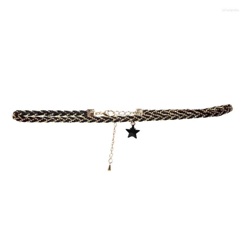 

Pendant Necklaces Necklace Hand Woven Choker Fashion Collar Clavicle Chain