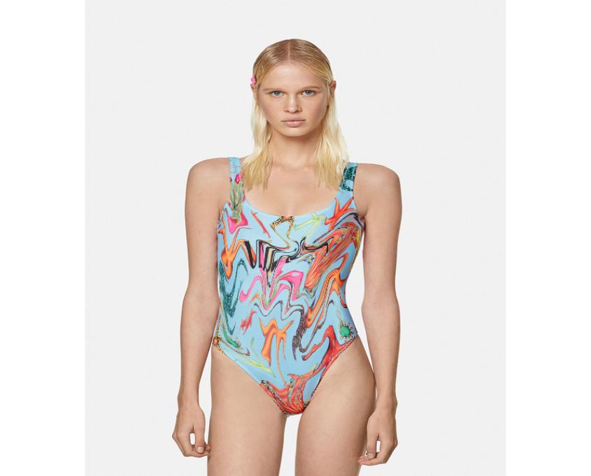 

Bikini Swimsuit Women Bra Set Tight Dresses Charming Brazilian Letter Blue Seaside Beach Diving Waisted Push Up Style Cheeky Holid8506052