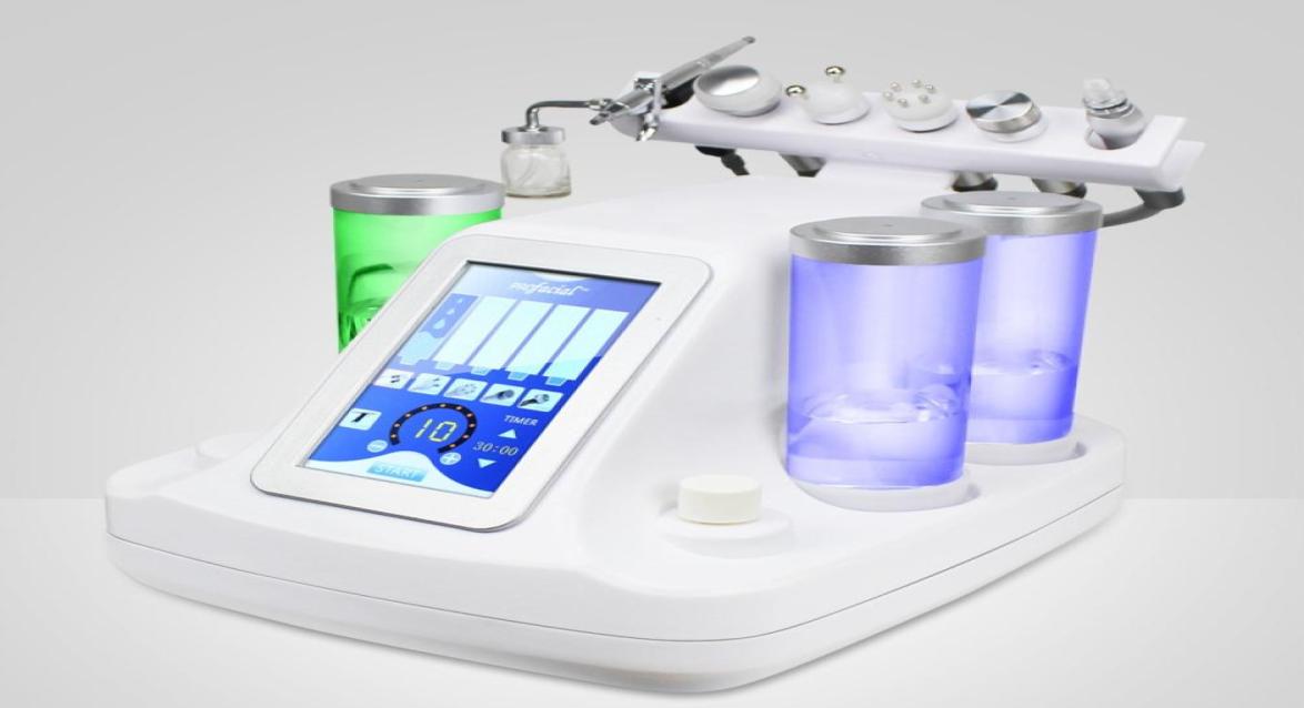 

567 in 1 BIO rf cold hammer hydra facial Machine hydrodermabrasion water hydra dermabrasion spa Oxygen facial machine skin clean9042899