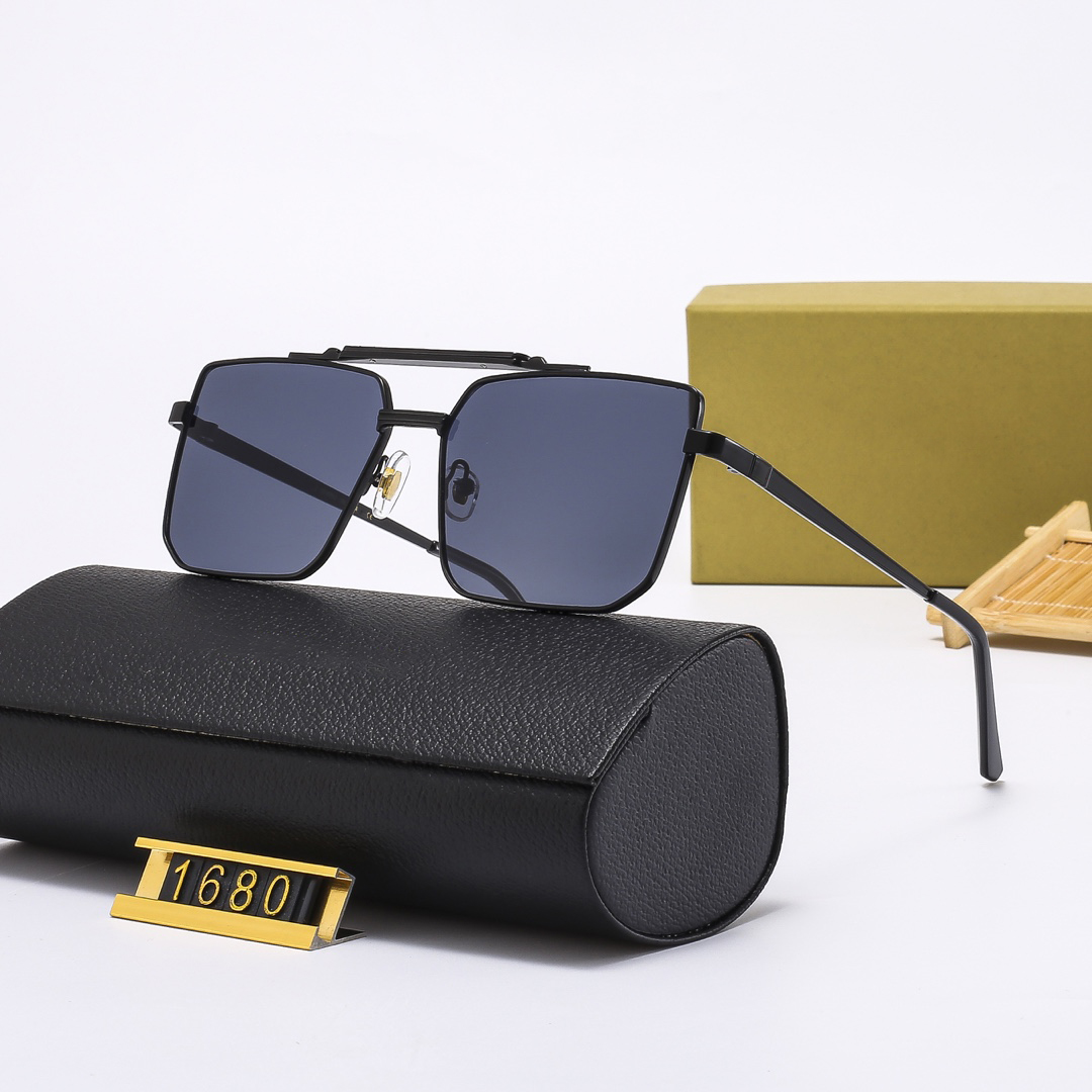 

Top luxury sunglasses men designer sunglasses designer glasses men lunette homme full frame UV400 triomphe quay street fashion beach catwalk suitable for all wear