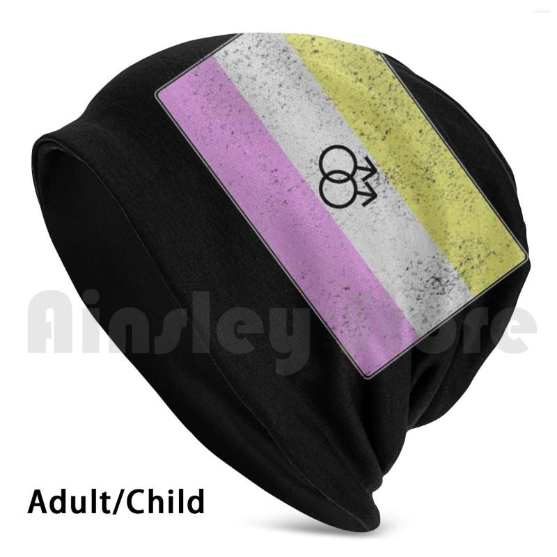 

Berets Distressed Twink Pride Flag Beanies Knit Hat Hip Hop 50, Adult knit hat