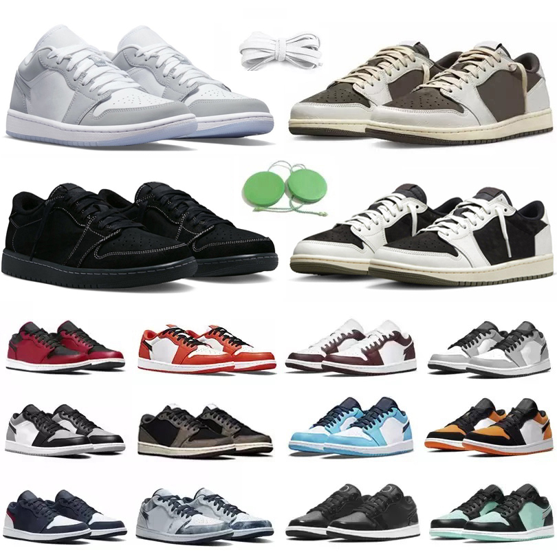 

1 1s Low Mens Basketball Shoes Sneaker Olive Reverse Dark Mocha Fragment White Camo Wolf Paint Drip UNC Royal Cyber Bred Pastel Toe Men Women Trainers Sports Sneakers, Color#7