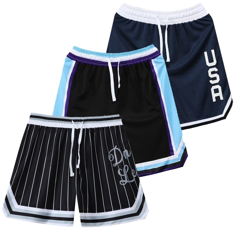 

Outdoor Shorts Men Shorts Elastic breathable Sport Running Shorts Outdoor Training Fitness Short American Loose Basketball knee short Shorts 230627, 257 black shorts