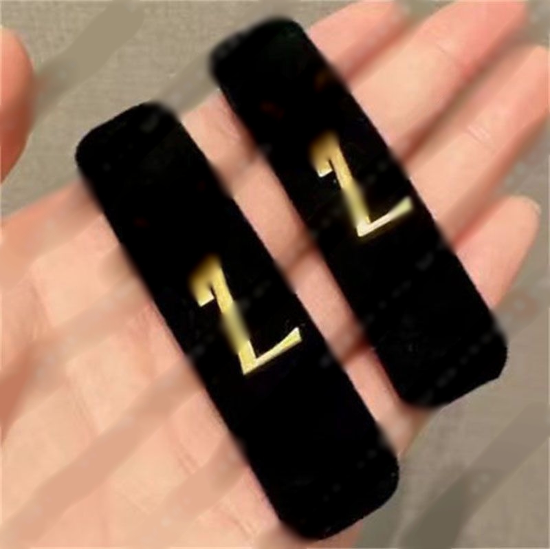 

Fashion Women Hair Clip Designers Headbands Velours Hair Ornaments Letter Bobby Pin Luxury Brand Headband Girl Retro Hair Hoop