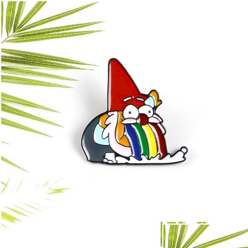 

Pins Brooches Pins Cartoon Mticolored Short Old Man Lapel Pin Enamel Brooch Mini Clothes Badge Jewelry Gift For Friends Kids Drop De Dhnfo