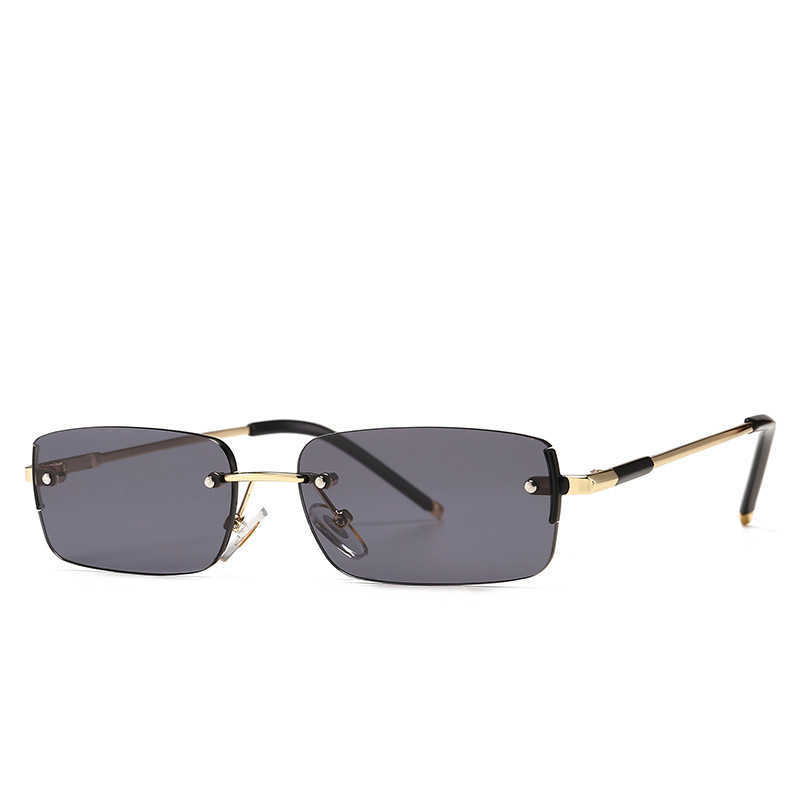 

Wholesale of Modern square street photo trend narrow sunglasses 88214