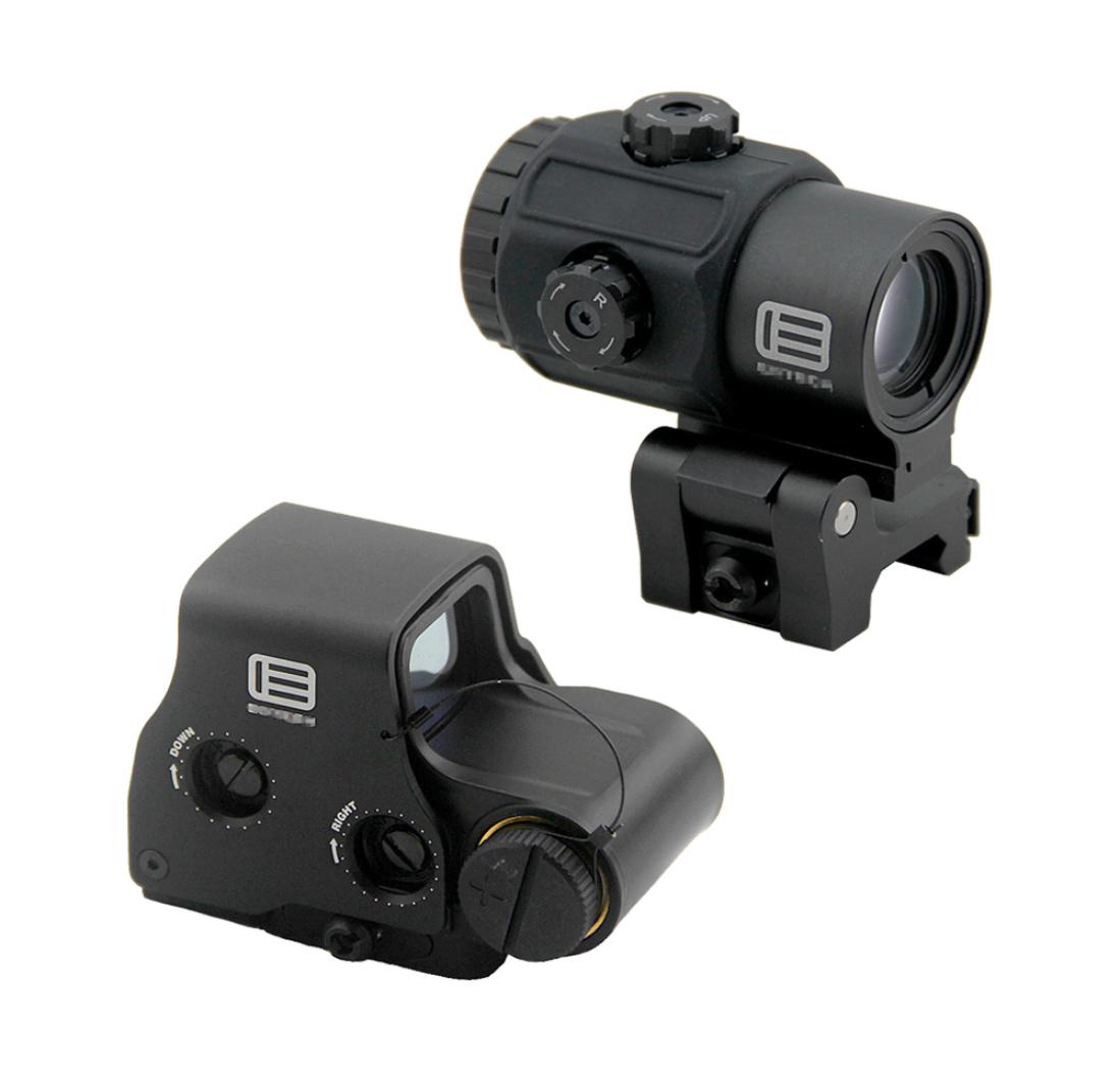 

Tactical Accessories 558 Holographic Red Green Dot Scope With G43 Magnifier Combo Hunting Rifle 558 Tdot Sight and 3X Magnificati6321292