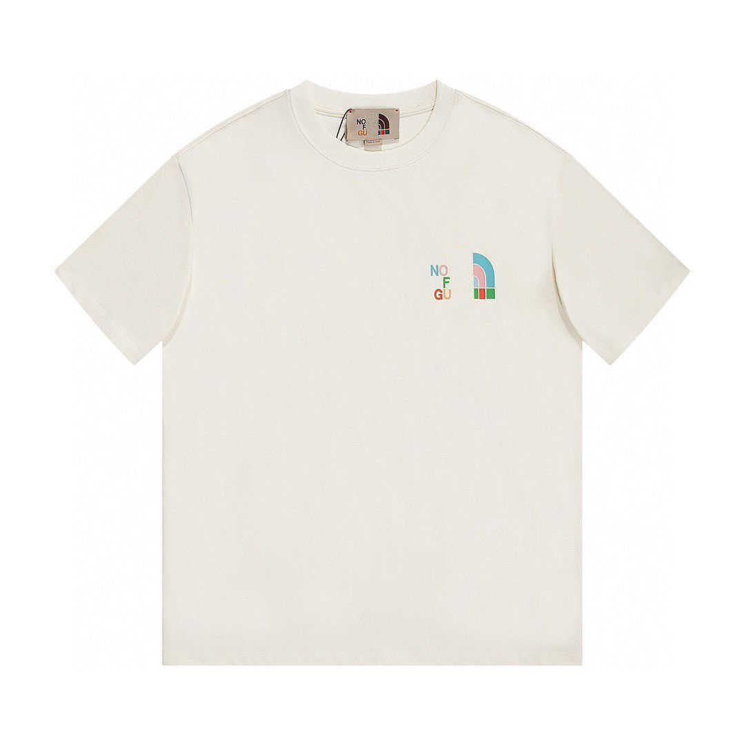 

Designer Luxury Guggi North Jointly Classic Spring And Summer Fashion Versatile And Comfortable Men' Women' Couple Rework Short Sleeve