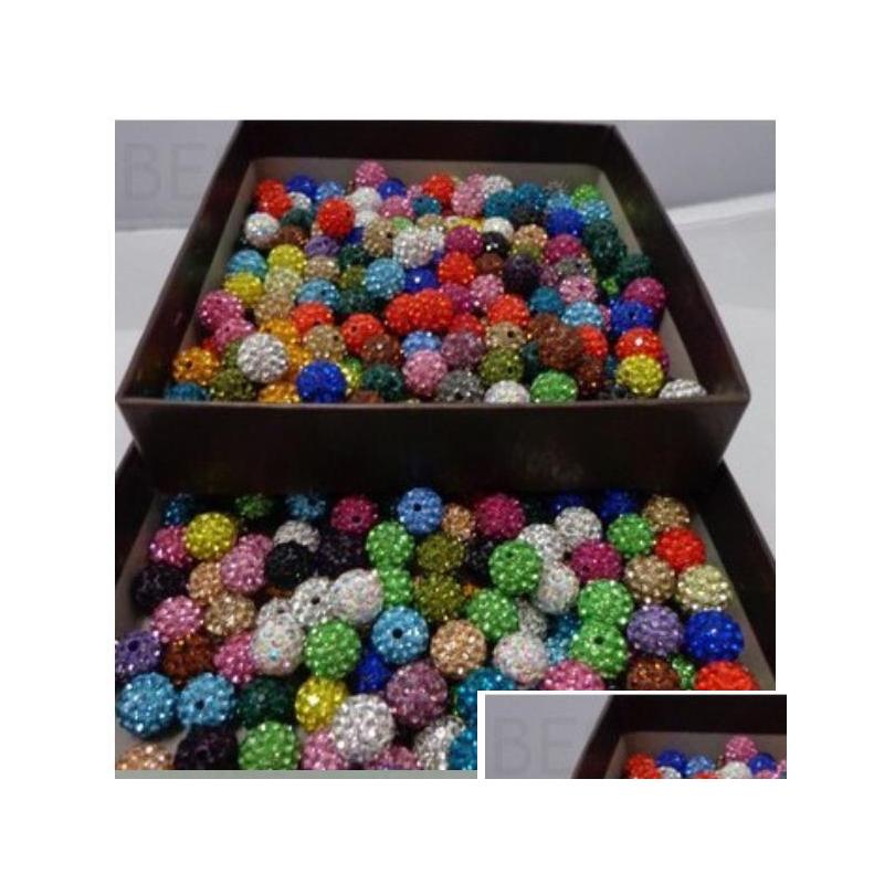 

Crystal Loose Beads Jewelry 10Mm Mixed Micro Pave Cz Disco Ball Shamballa Bead Bracelet Necklace Beads.Sec Wholesale Stockmixed Drop Dhm9E