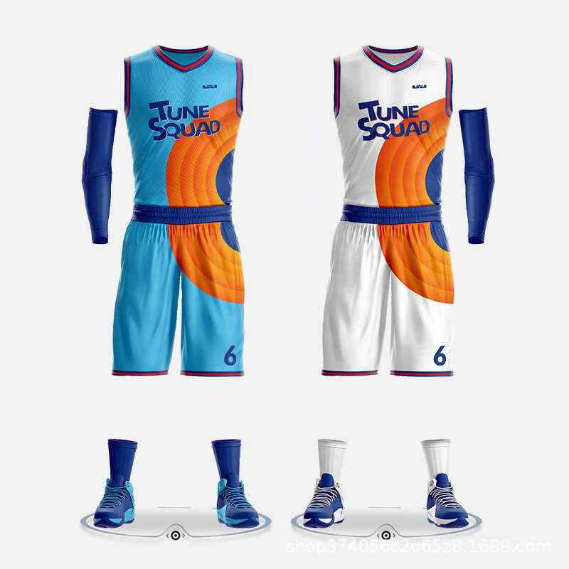 

Basketball Uniform Suit Men's Full Body College Student Game Training Basketball Team Uniform Vest Basketball Shirt Printing, Purple