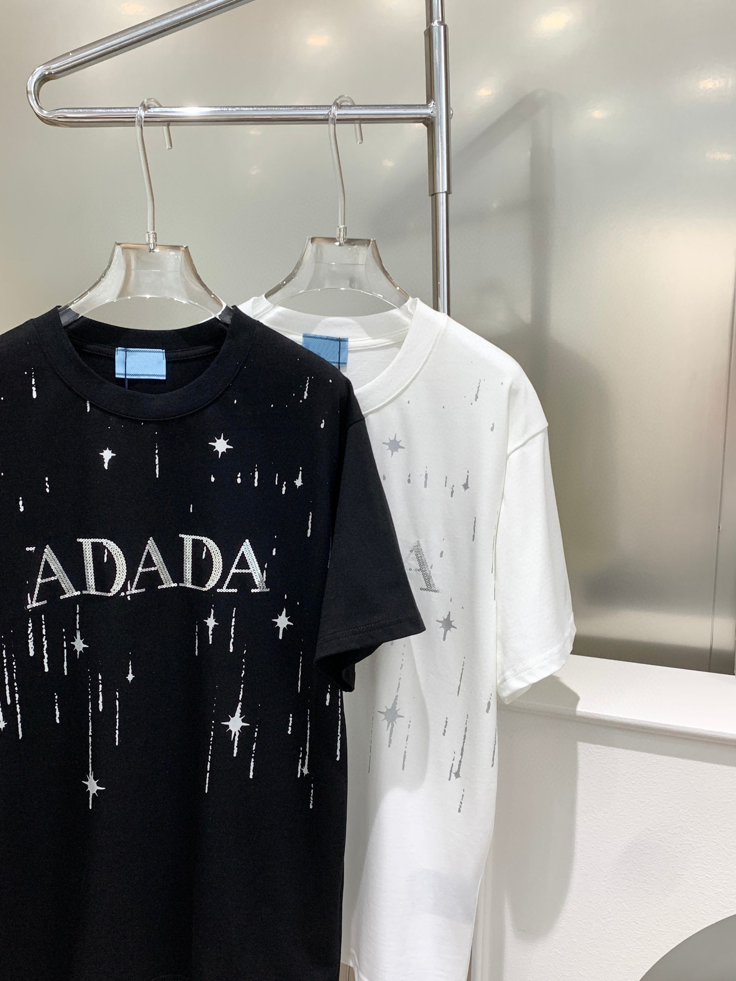 

22SS Designer Letter Printed T Shirts Tee Sweatshirt Fashion High Street Short Sleeves Summer Casual T-Shirt Breathable Men Women Crew Neck Tees Dresses for Wo 23-231, White