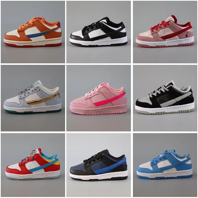 

Toddler Sneaker childrens Kid trainer Shoes Boy Girl Sports Black White Chunky Dunks Low Cows Trainers Boys and Girls Athletic Outdoor Sneak, #8