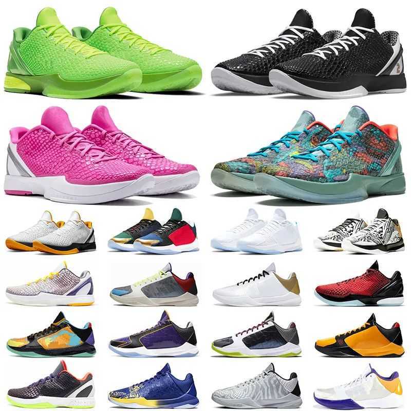 

mamba 6 mens Basketball Shoes Protro Prelude Mambacita Grinch Think Pink 5 Alternate Bruce Lee Del Sol Hall of Fame Laker Lakers outdoor trainers sneakers, 12