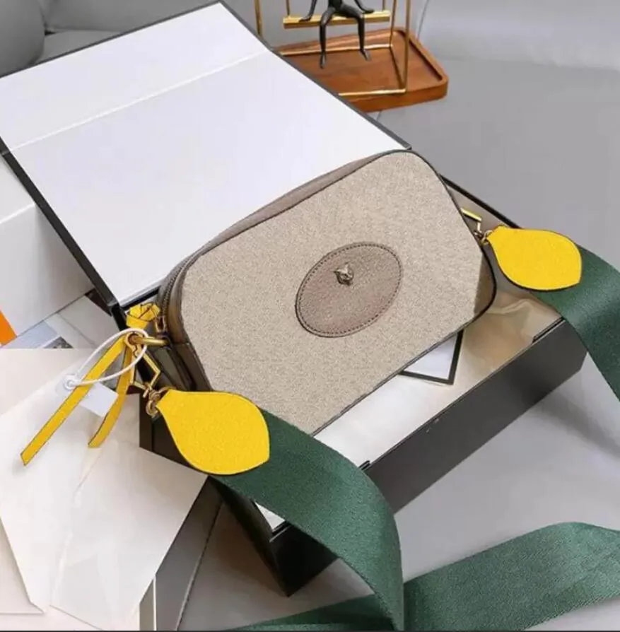 

Crossbody Vintage Messenger Bags Female HandBag Camera Style Purse Luxury Beige Canvas Handbags Leather Clutch Fashion Cross Body Shoulder Bag, Tiger head logo