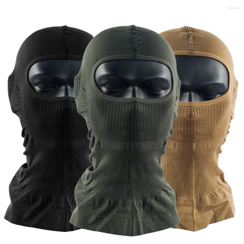 

Ball Caps MEGE Tactical Camouflage Baseball Cap Beanies Military Mask Army Skullies Unisex Hip Hop Knitted Elastic Outdoor Skull, Od mask