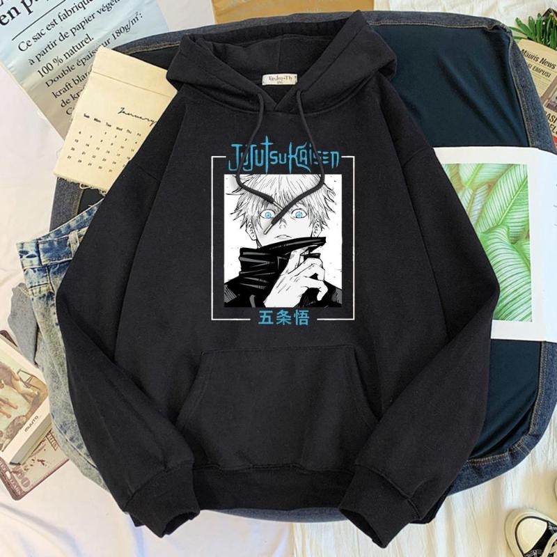 

Men' Hoodies Anime Jujutsu Kaisen Gojo Satoru Printed Men Women Big Size O-Neck Sweatshirts Fleece Cozy Harajukua Japanese Pullovers, Orange