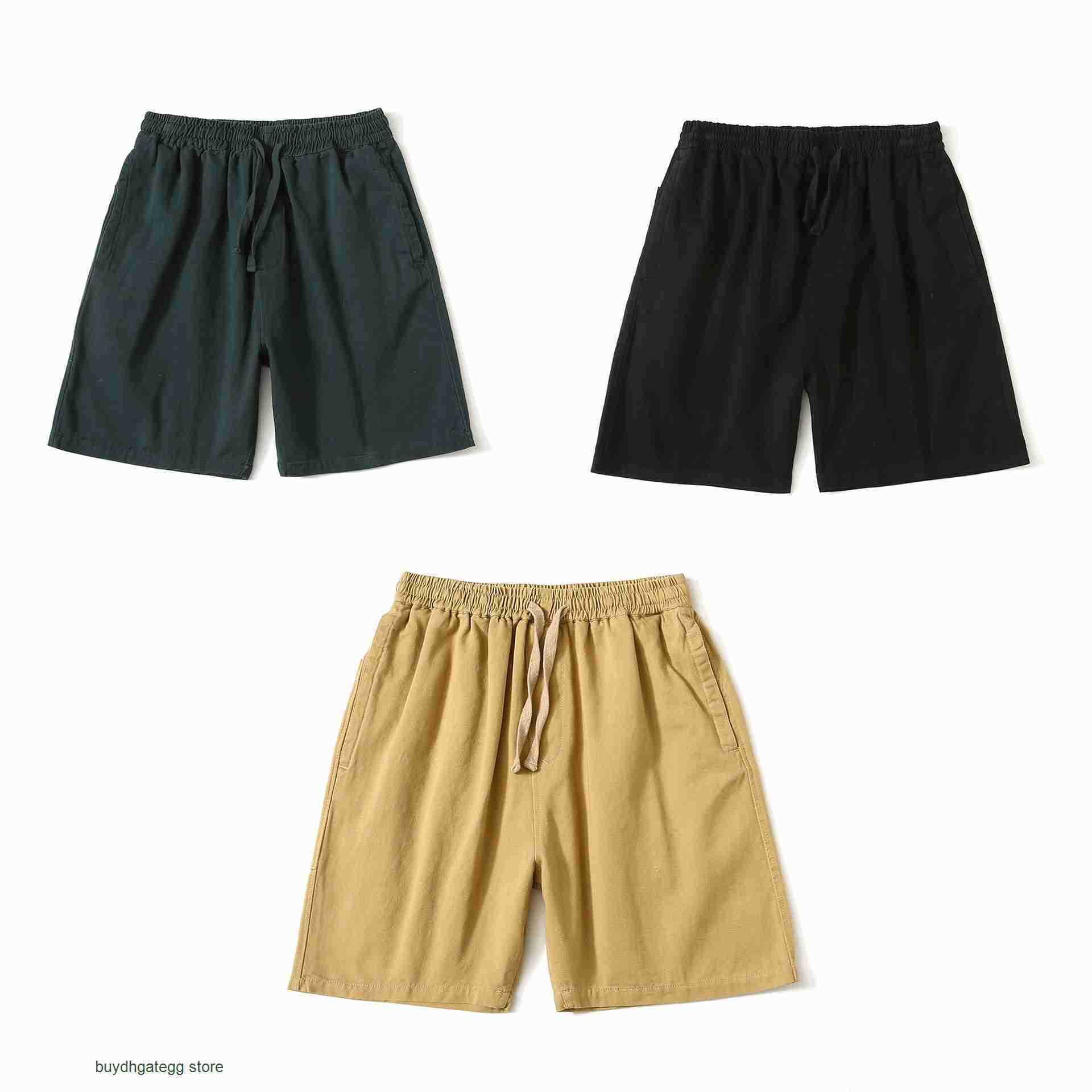 

Y322 Fashion Men' and Women' Shorts Tooling Brand Carhart Overalls Patchwork Multi Pocket Wash, Green8