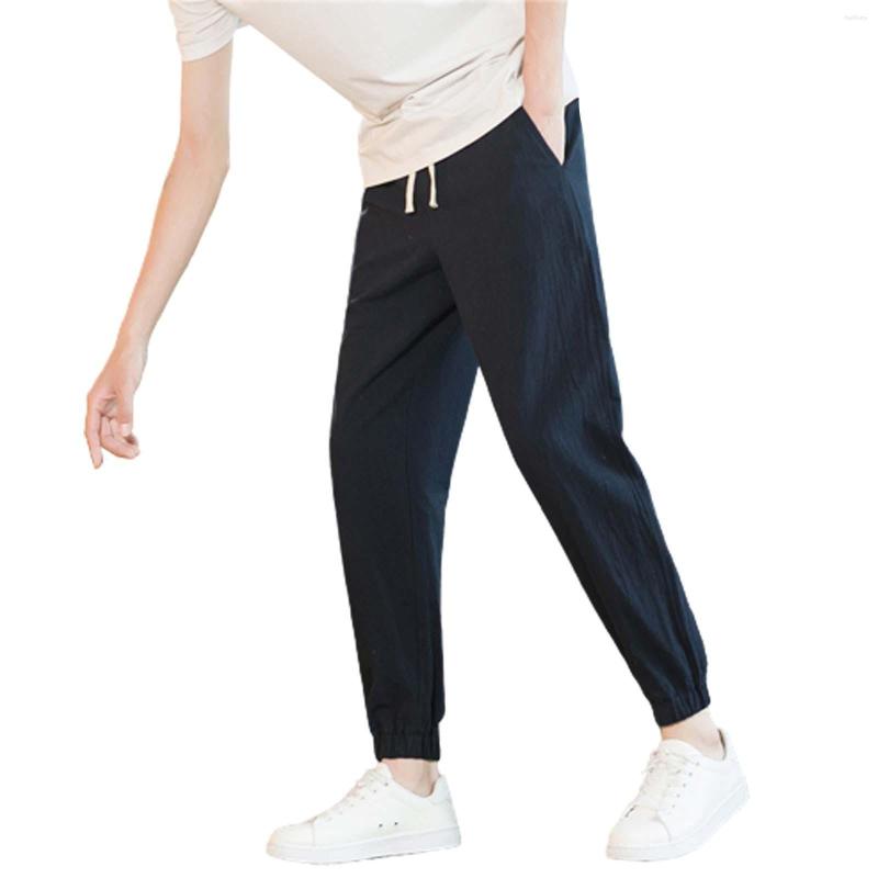 

Men's Pants For Man Mens Big And Tall Men'S Loose Straight Cotton Bloomers Summer Casual Breathable, Khaki