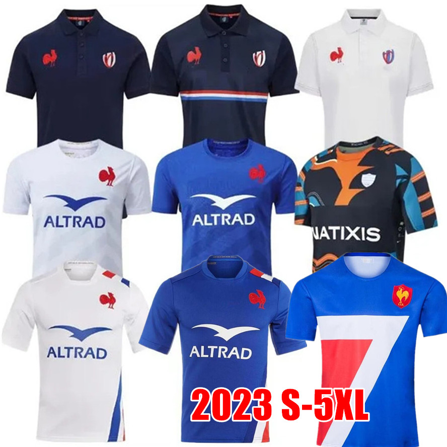 

style 2023 2024 France Super Rugby Jerseys 22/23/24 Maillot de Foot BOLN survetement Rugby shirt size S-5XL Sweatshirt Top Quality
