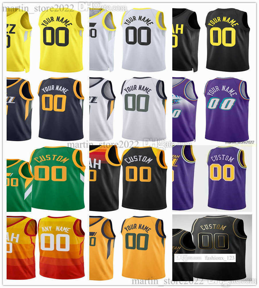 

2023 Draft Pick No.9 Basketball Jerseys Taylor Hendricks Keyonte George Brice SensabaughFast Send, Olive