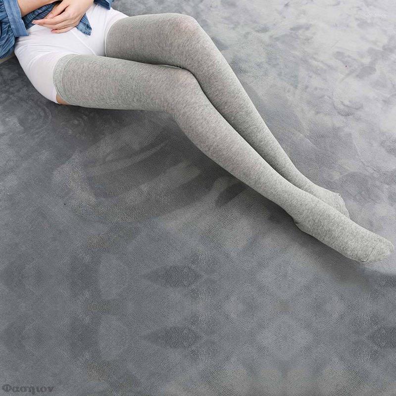 

Women Socks Over The Knee Lengthened 80cm High Tube Cotton Thigh Autumn Winter Women's Clothes Uniform Stockings, Sk3993wt