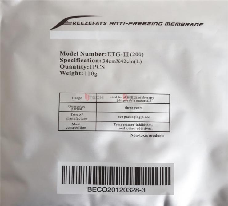 

high quality anti antize membrane membrana criolipolise0125587977