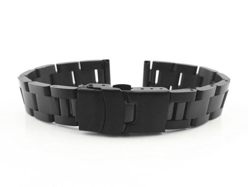 

Watch Bands 20mm 22mm 24mm 26mm 28mm Solid Stainless Steel Strap Double Safety Buckle Watchband Diving Metal Belt Bracelet Accesso5010366