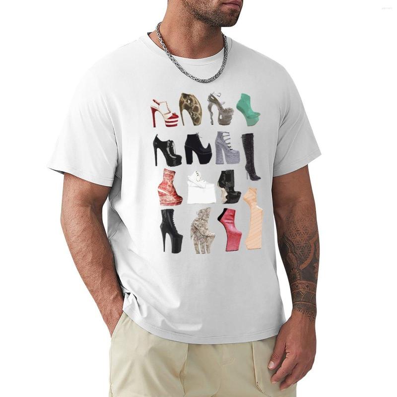 

Men' Polos Gaga' Extreme Heels. T-Shirt Blank T Shirts Custom Mens Vintage, Black