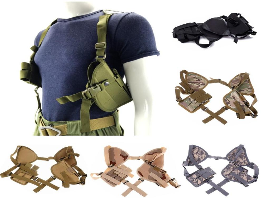 

FIRECULB Tactical Universal LeftRight Hand Pistol Pouch Shoulder Holster2763726, Multi-color