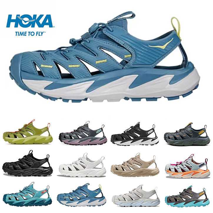 

HOKA ONE ONE Hopara Sandals Designer Men Womens Beach Hokas Slipper White Black Blue Brown Summer Slides for Men and Women, Item#2