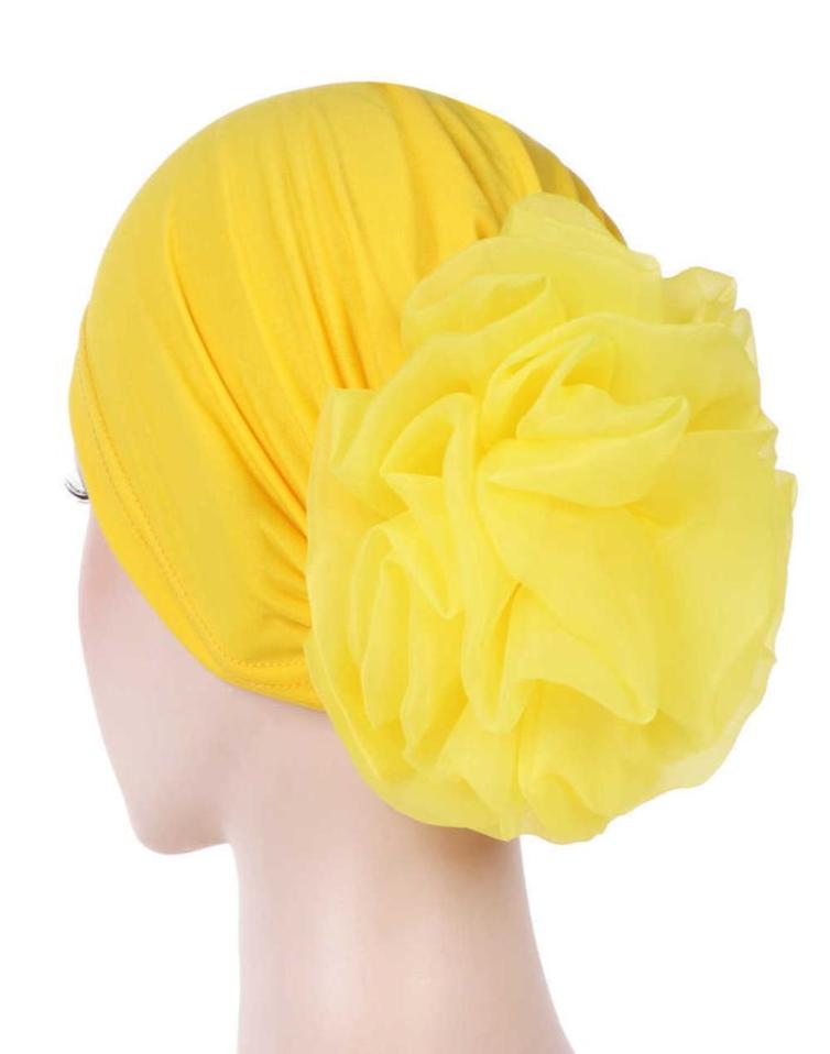

New Muslim Inner Hijab Islamic Caps Hijab Caps Turban for Women039s Casual Soft Women Chemo Hat Head Wrap Flower X08034196369
