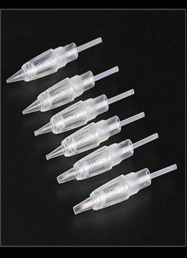 

50pcs Needles Cartridge Tips For Permanent Eyebrow Eyeline Rotary Makeup MTS Tattoo Pen Machine Skin Care Beauty9997284