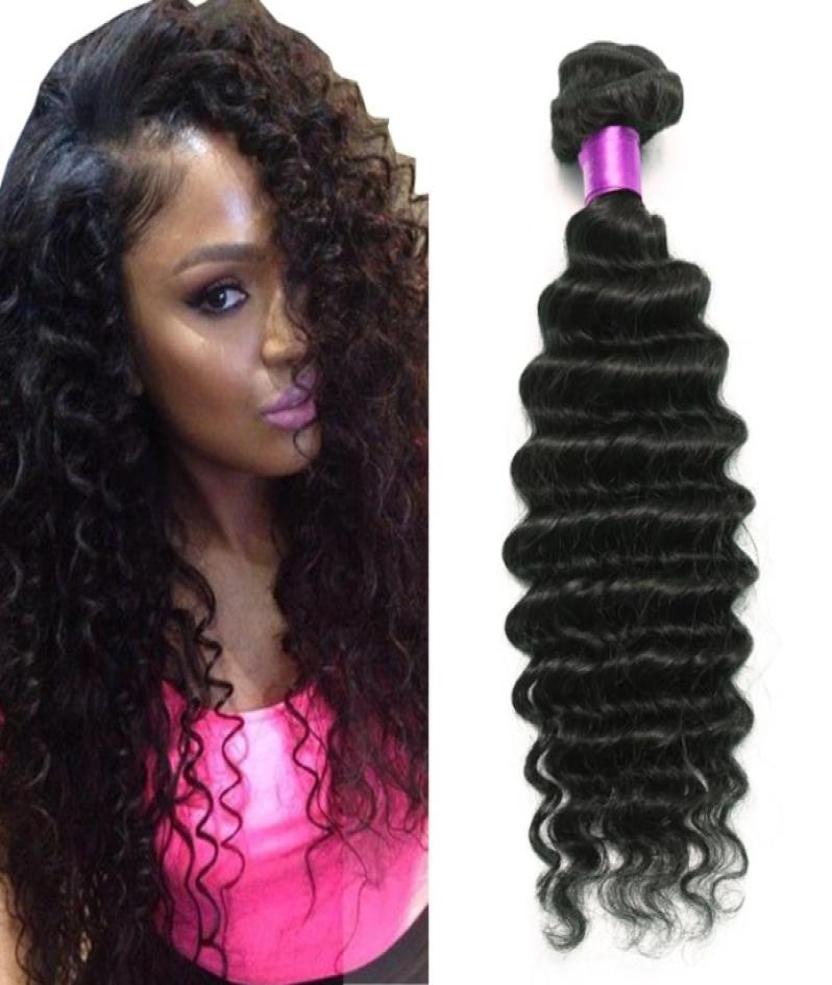 

Brazilian Deep Wave Virgin Hair Brazilian Hair Bundles 4pcs lot100 Curly Virgin Hair Factory Selling Cheap Deep Wave Curly Weave 78832407, Natural color