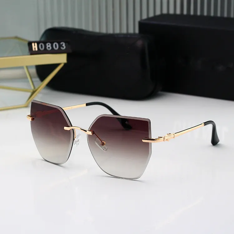 

Get Retro Chic Brand Mens Sunglasses Designer for Women New Square Frame Eyewear Light Luxury Women's Glasses 80803