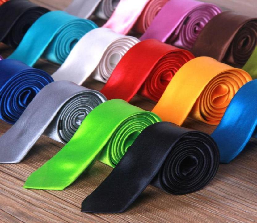 

Bow Ties Brand Silk Solid Necktie Business Party Corbata Neckwear For Men Mens Gravatas 40colors 145 5cmBow4543761