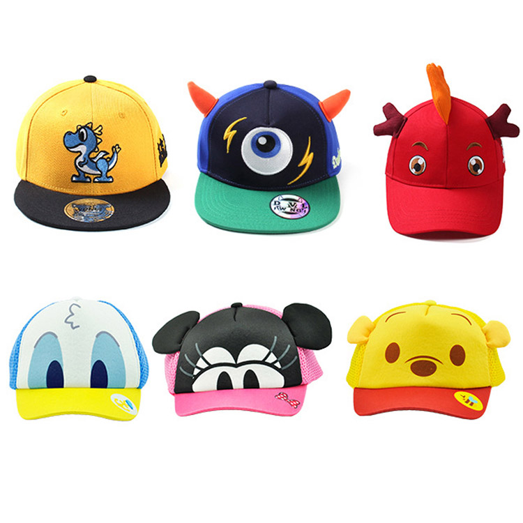 

Summer kids baseball hats custom childrens baseball cap hat children funny animal kids hat, Yellow