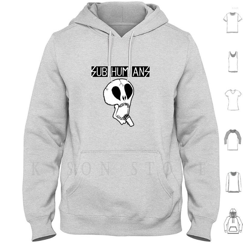 

Men' Hoodies Circle Rock Hoodie Long Sleeve Subhumans Band Crass Discharge Dead Kennedys Jerks, M-3-4baseball-black