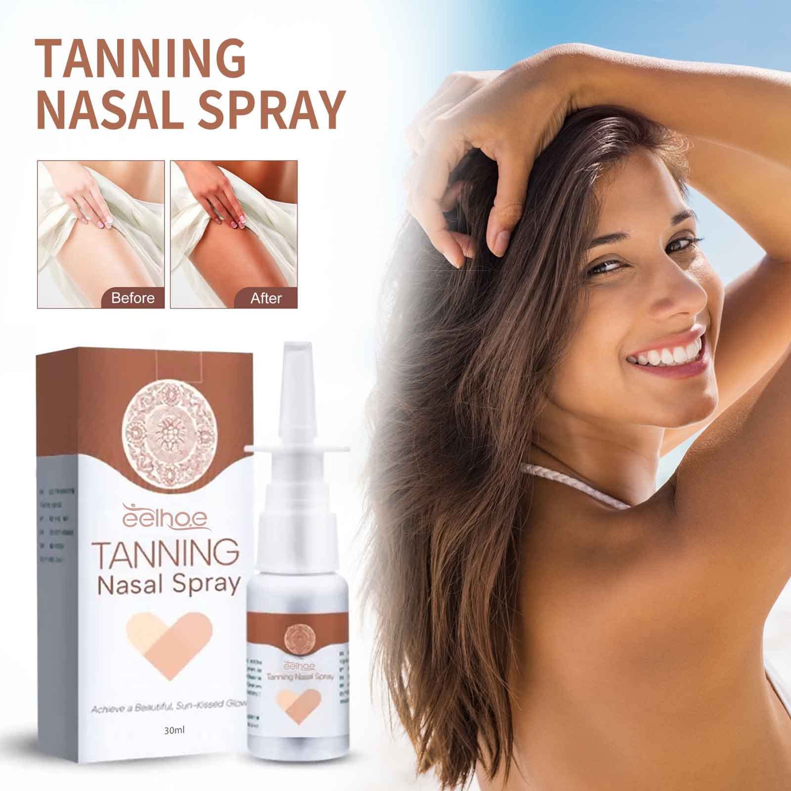 

BronzeMist Tanning Tanning Nasal Spray, Tanning Sunless Spray, Deep Tanning Dry Spray, Self-Tanning Facial Mist, Tanning Accelerator Achieve a Natural Tan Skin