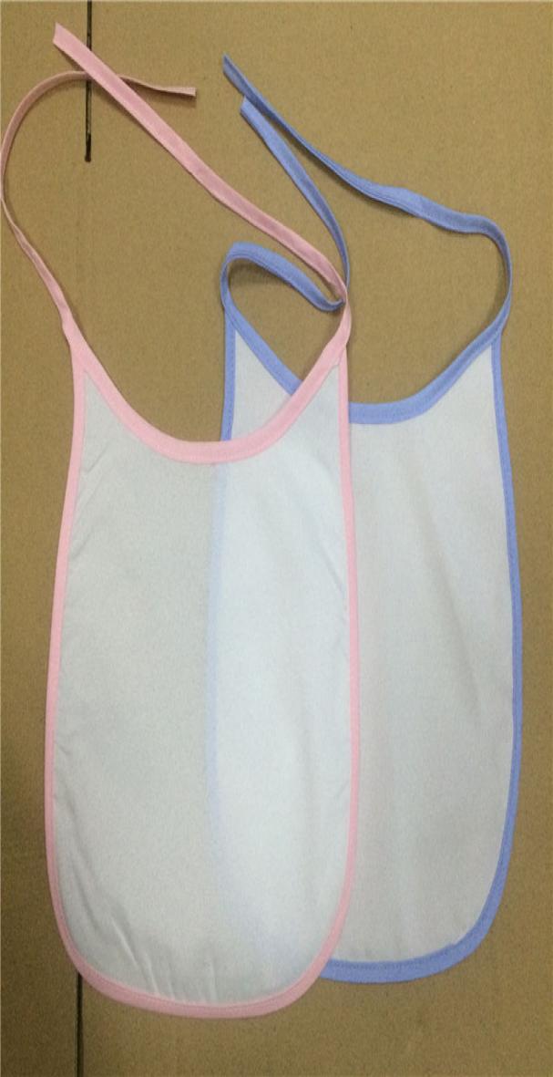 

sublimation blank baby bib Polyester Burp Cloths transfer printing DIY personalized baby Bibs blank consumables wholes1509527
