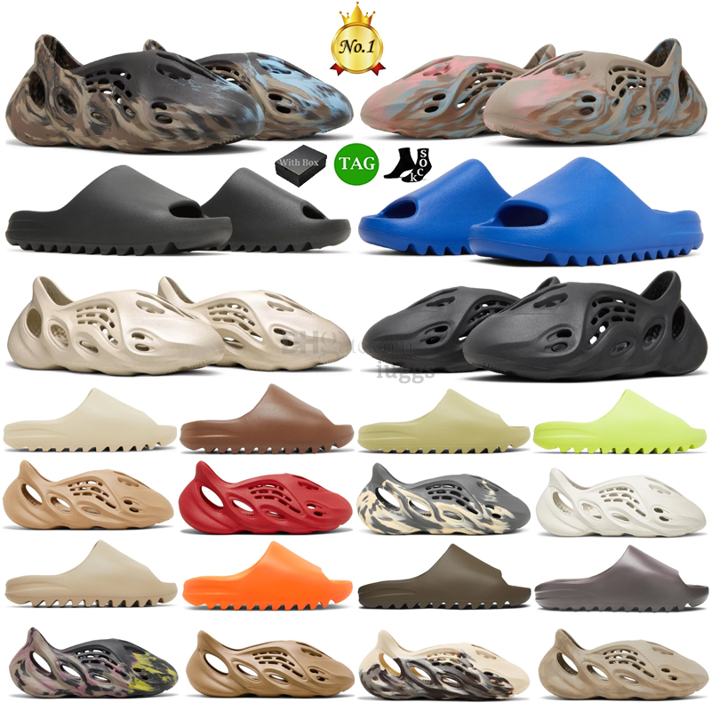 

Designer Slippers Men Woman slider Foam Runner Vermillion Mineral Blue Onyx Pure Sandals Slide Slipper Ochre Bone Resin Clog Desert Ararat runr slides shoe 36-48, #6