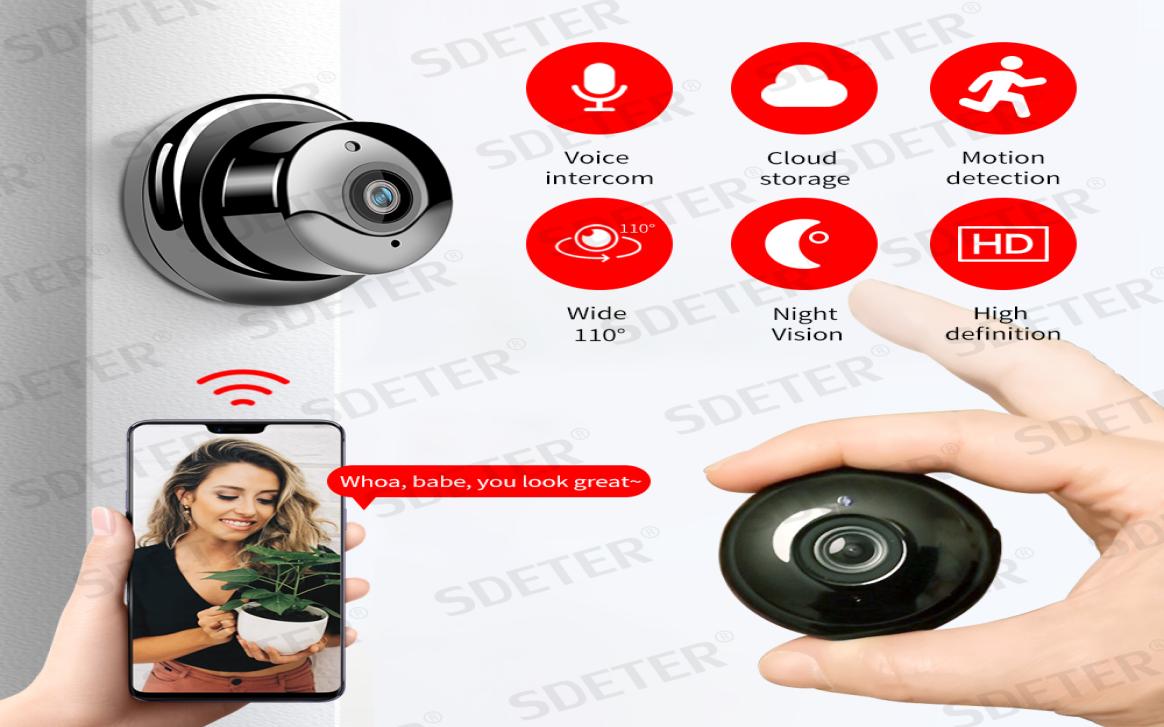 

Hd Wireless Mini WiFi Camera IP 1080P Home Security Cameras CCTV Surveillance IR Night Vision Motion Detect Baby Monitor P2P with 3764077