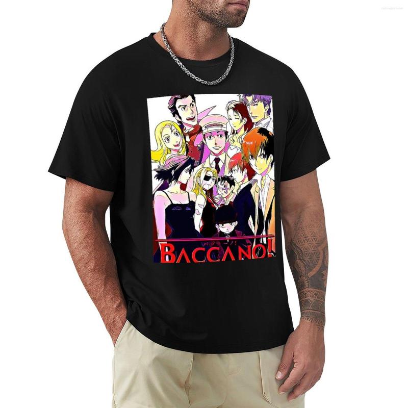 

Men' Tank Tops Baccano T-Shirt Cute Oversized Mens T-Shirts Hip Hop, White