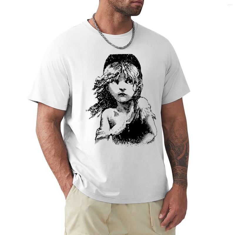 

Men' Polos Les Mis T-Shirt Quick Drying Black T Shirts Mens Plain, Gray