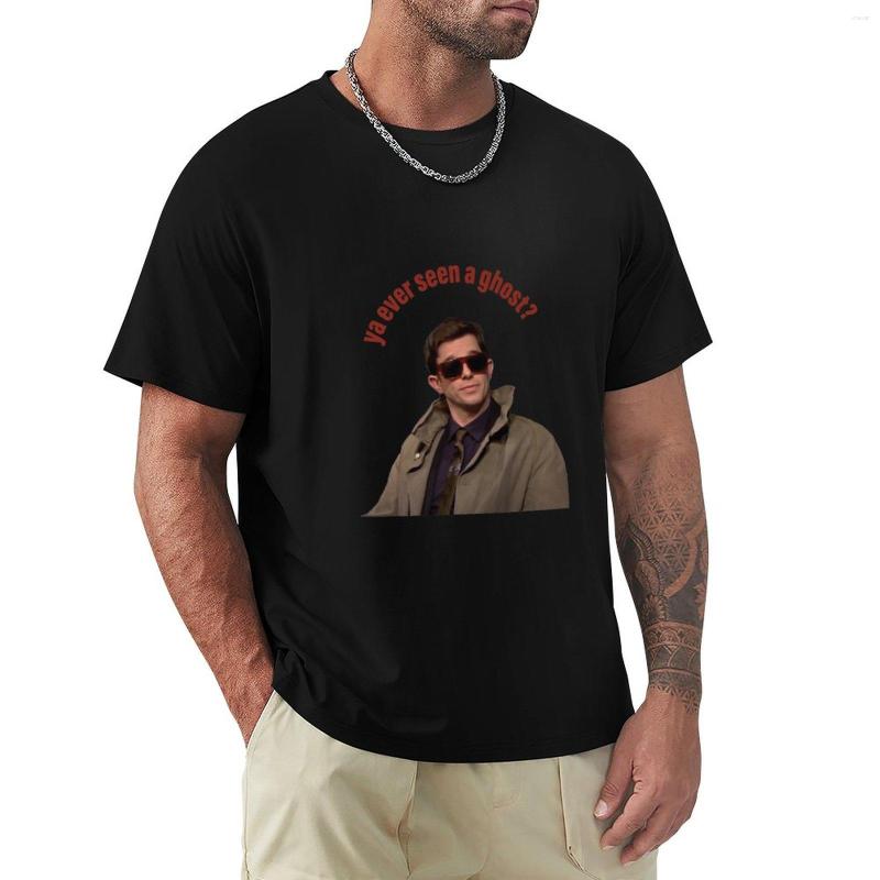 

Men's Tank Tops John Mulaney Ya Ever Seen A Ghost T-Shirt Summer Plus Size Graphics T Shirt Men Clothings, Gray