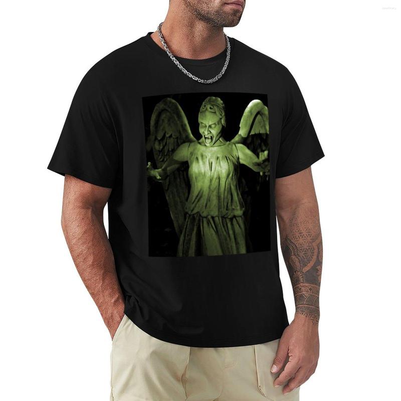 

Men' Polos Blink Not T-Shirt Black T Shirt Vintage Clothes Oversized Hippie Men, White