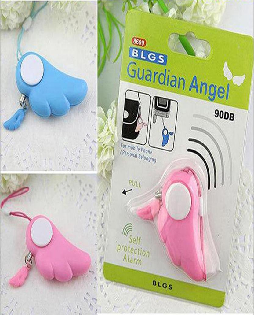 

Wings Lady Defensive Electronic Alarm Safe Stable Mini Portable Keychain Alarm Safe Panic Anti Attack Self Defence 1730678