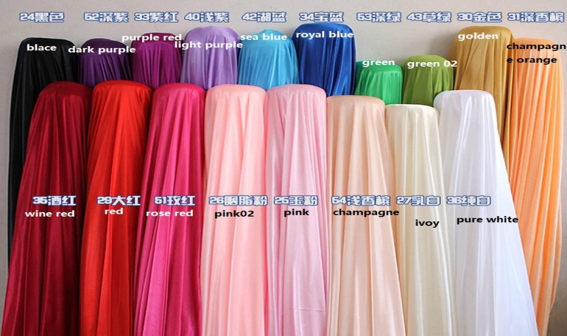 

Silk fabric wedding backdrop Width 150CM59inch Satin Fabric Decoration Solid Color ClothPerformance Clothing Fabrics Clothing Li9409886, Multi