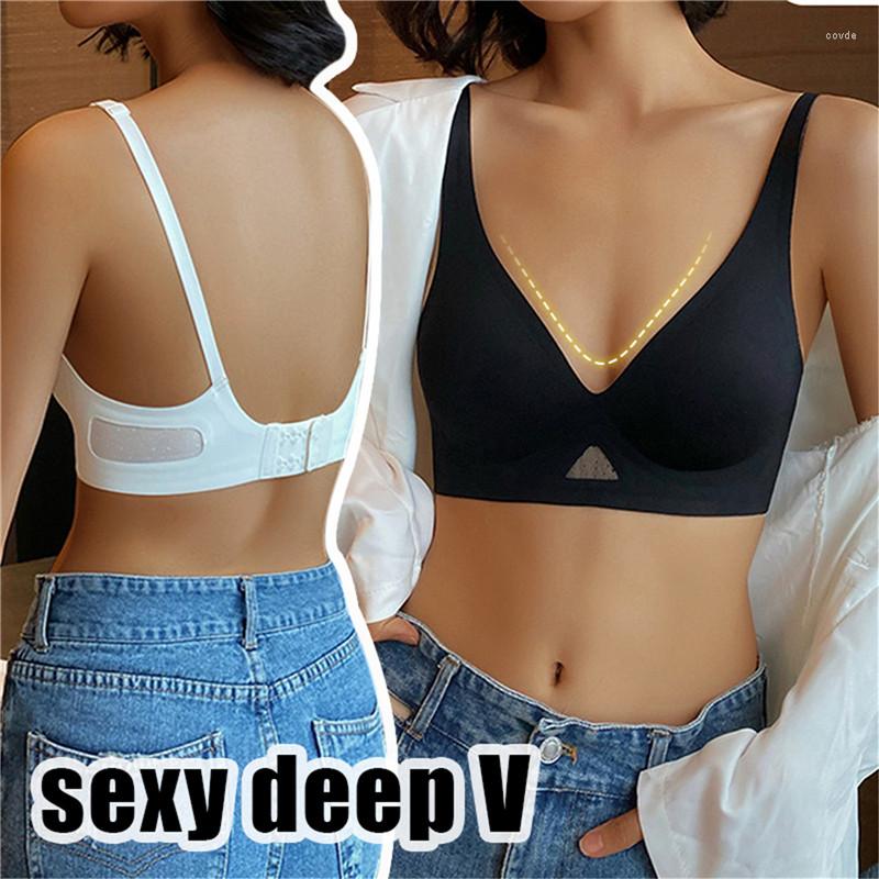 

Bras Women Push Up Bra Soft Comfortable Wireless Invisible Casual Female Underwear Gather Thin Cup Seamless Brassiere, Green